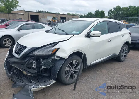 2020 Nissan Murano S Intelligent Awd from USA, damaged, VIN 5N1AZ2AS4LN163615